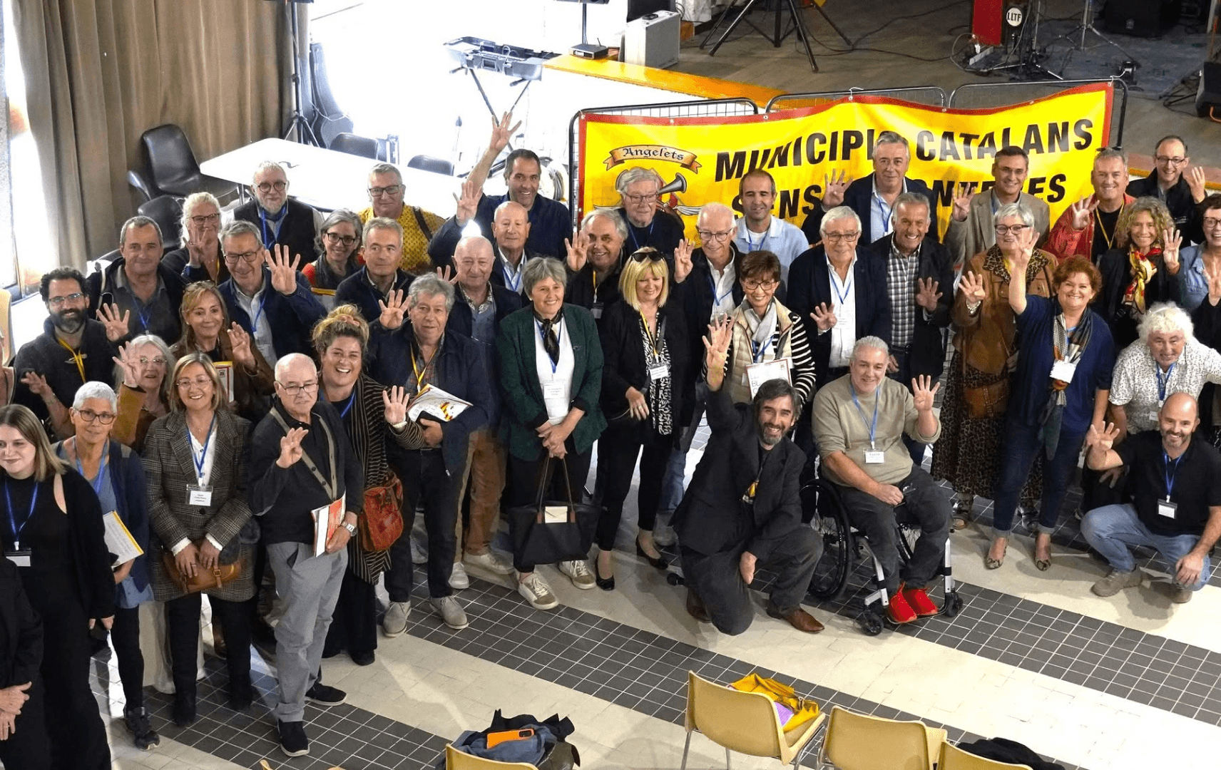 Rencontre des municipalités catalanes à Rivesaltes